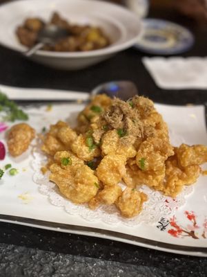 Salted Egg Yolk Shrimp