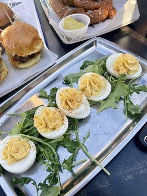 Deviled eggs