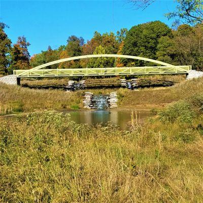 bridge and cascades