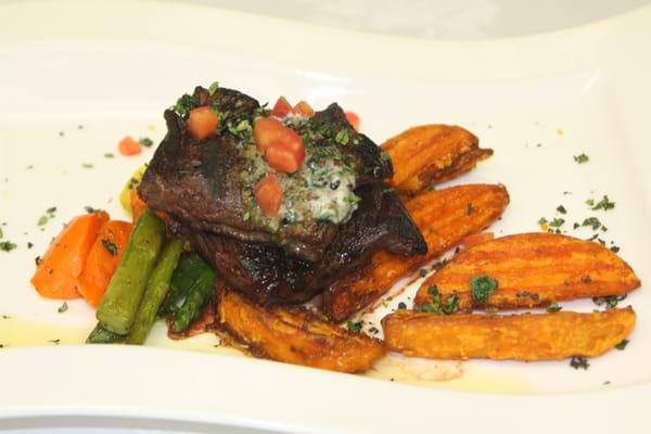 Herb sea salt skirt steak