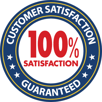 100% Customer Satisfaction Guaranteed!