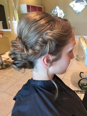 Prom updo