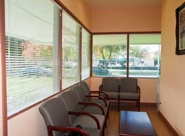 Patient waiting area