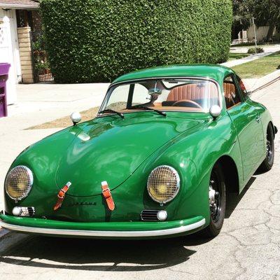 My green 356 coupe