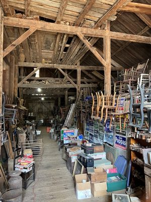 Deeper into the barn of treasures.