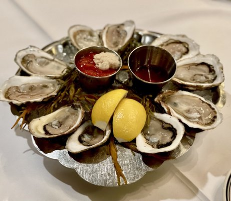 East Coast Oysters and West Coast Oysters