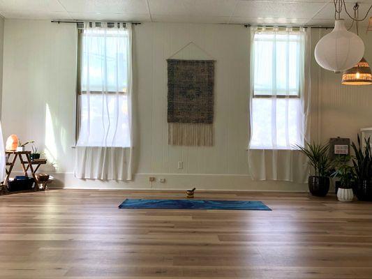 Craving a peaceful place to enjoy your yoga practice? We've got one. And it's ready for you!