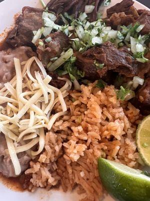 Birria plate