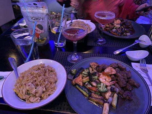 Filet Mignon Hibachi Chk Fried Rice