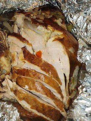 Sliced turkey