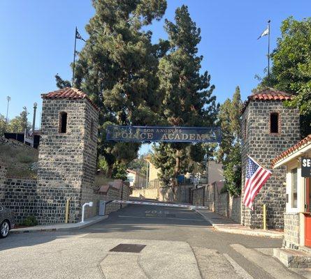 Entrance to the Academy