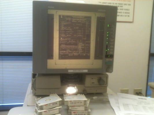 Microfiche in the 21st Century...