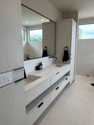 Primary custom vanity