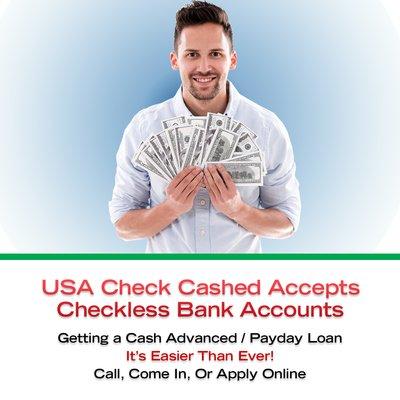 Checkless Bank Accounts