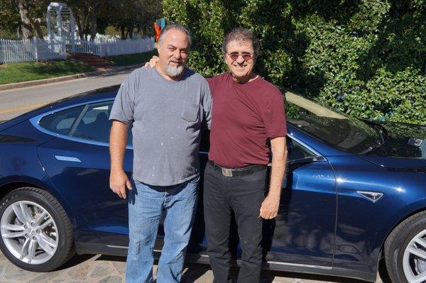 Me, Joseph Lucey with the Great Mac Davis.