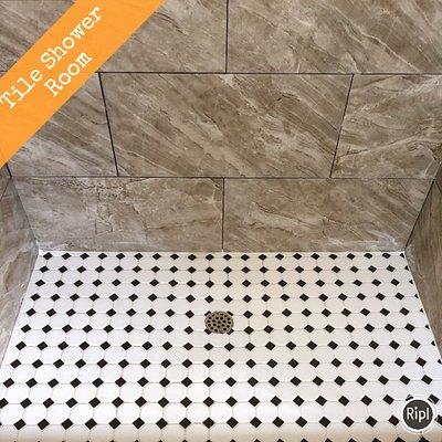 Tile Shower room