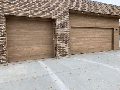 Custom garage door installation