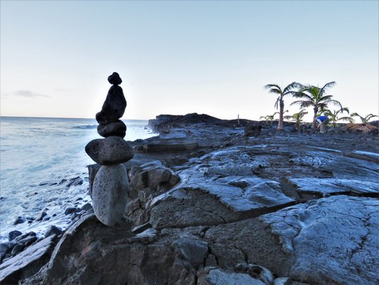 Balancing stones is one of the most meditative experiences you could treat yourself to. I left my mark with many of these creations.