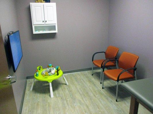 Indianapolis Clinic consultation room