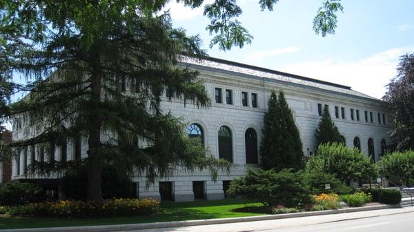 Manchester City Library. The Carpenter Memorial Building recently celebrated it's 100th birthday.