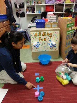 Teachers at Lighthouse Learning Center make learning fun for all ages.