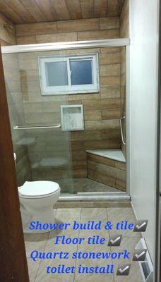 Handyman services Bathroom remodel