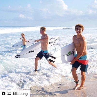 Billabong is in stock! Great swimwear for guys and girls!