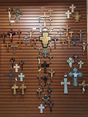 Cathedral Gift Shop - Crucifix Wall