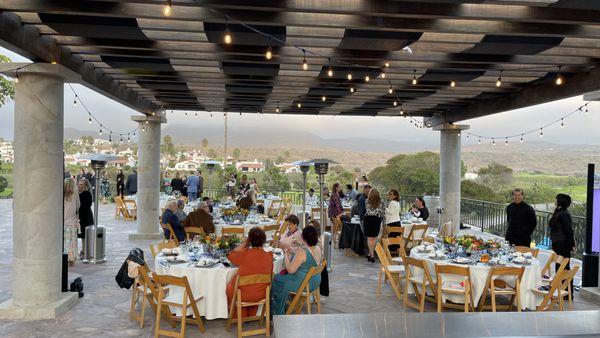 Wedding view at Baja mar