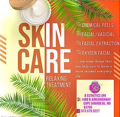 Skin Care Flyer