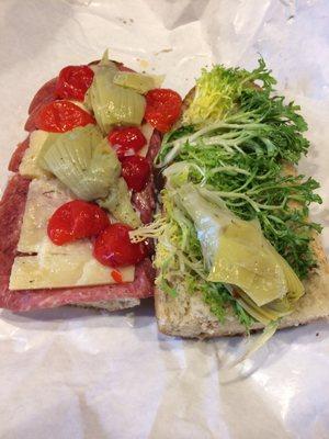 Italian sandwich from the Market...good lunch!