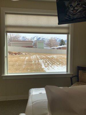 Windows in all of treatment rooms