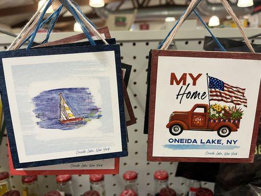 oneida lake hanging frames