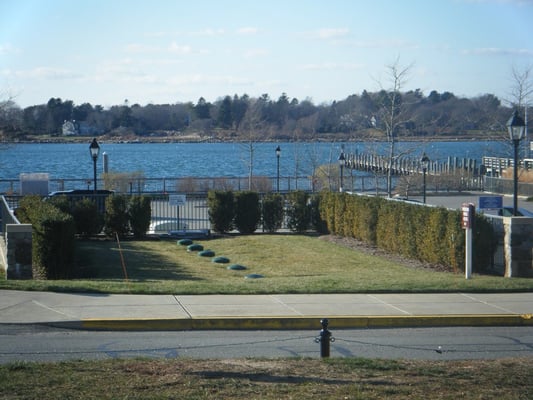 View of the harbor from the square