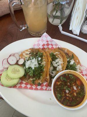 Birria tacos! Excellent!