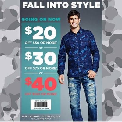 Fall into style save some bucks