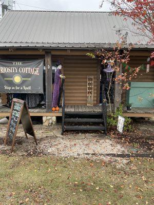 Store front 2. Tarot readings on the porch