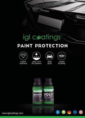 D2 is an IGL-certified ceramic coating installer.