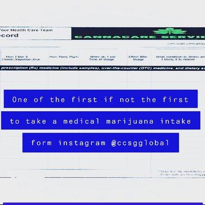 Medicalmarijuana intake form