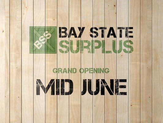 We are excited to announce that Bay State Surplus will be opening its doors in June! Located in Kingston, MA, we are your one-stop shop for