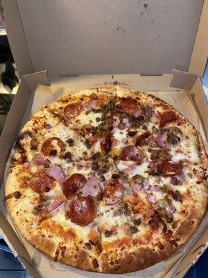 Large Pizza - 7 Meat