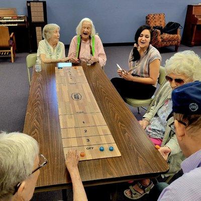 Shuffle board