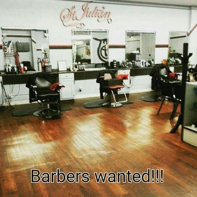 Any licensed professional Barber looking for a clean fun working environment contact us we have openings!