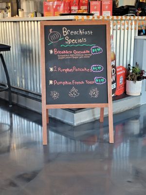 Breakfast specials