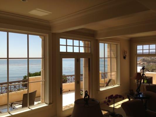 Happy windows made easy! Million dollar views enhanced by precision window cleaning. Shell Beach, CA