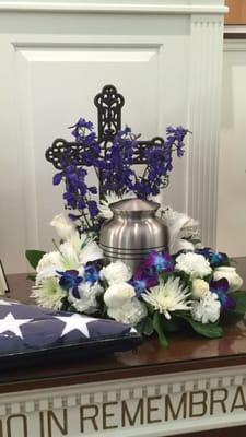 Thank you Cindy and the staff at All A Bloom. All the arrangements for my fathers service were just incredible!