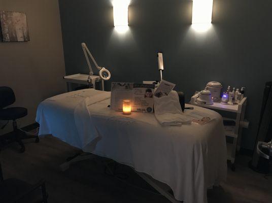 One of our Esthetics rooms