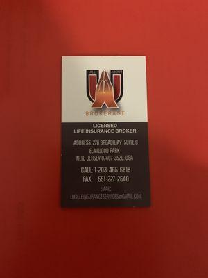 Business Card (Front)