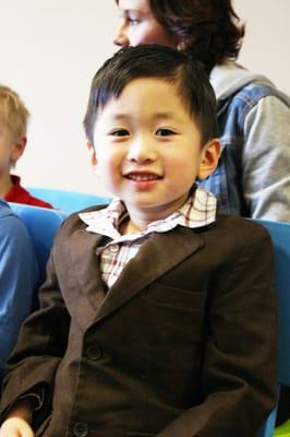 Ean at Therapeutic Preschool (ITS Program) at McRory.