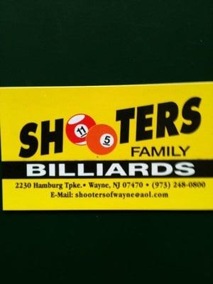 Shooters Family Billiard